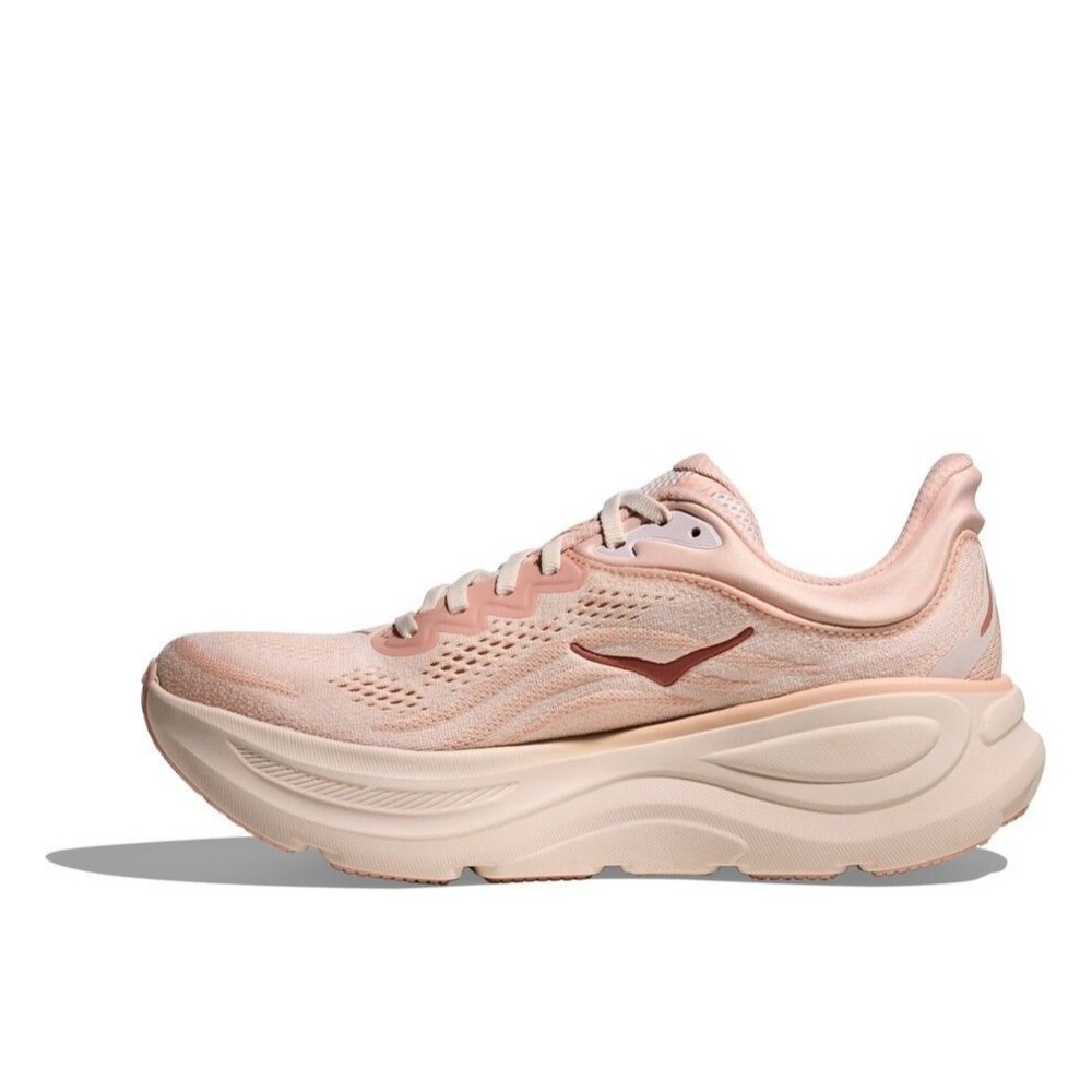 HOKA Bondi 9 Women’s Running Shoes Rose Latte Cream 1162012-RLTT Size 6 - Picture 4 of 6